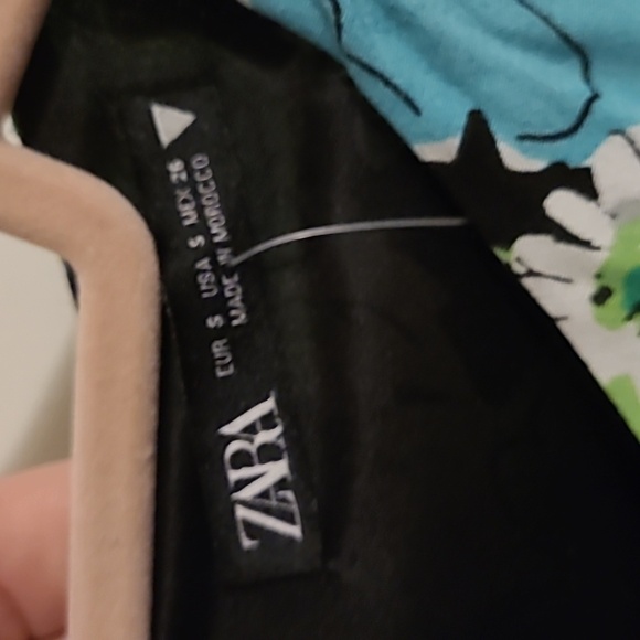 NWOT Zara floral long-sleeved bodysuit - Picture 6 of 6